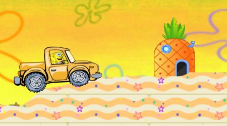 Download this Spongebob Driving picture