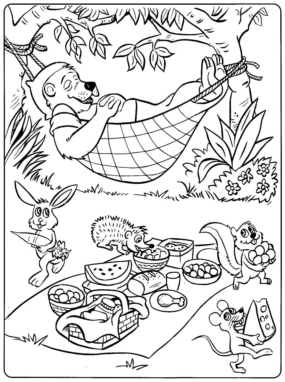 toddler coloring pages