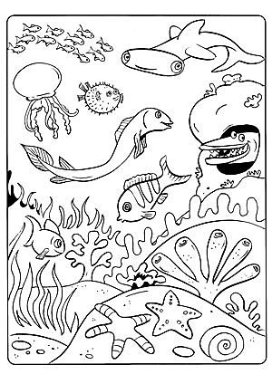 Animal Coloring Page